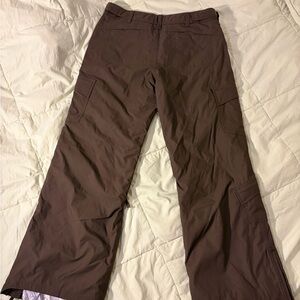 Roxy Brown Cargo Snow Pants